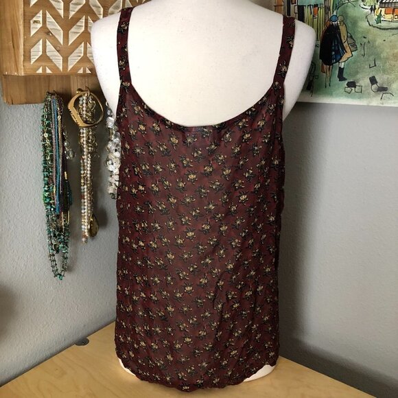 Vintage CAROLE LITTLE Ruffle Camisole - Picture 3 of 8